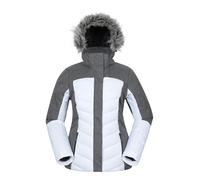 Mountain Warehouse Womens Padded Ski Jacket & Pant Set - White - White - Size: 22