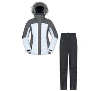 Mountain Warehouse Womens Padded Ski Jacket & Trousers Set - White - 20 UK - White - 100% Mixed