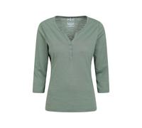Mountain Warehouse Women's Paphos Quick Dry UV Protection Top - Light Khaki - 18 UK - Light Khaki - 100% Polyester