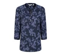 Mountain Warehouse Women's Petra Floral 3/4 Sleeve Shirt - Navy - Navy - 12 UK