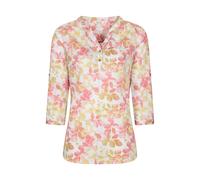 Mountain Warehouse Womens Petra Printed 3/4 Sleeve Shirt Summer Ladies Tee Top