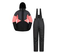 Mountain Warehouse Women's Plain Ski Jacket and Pant Set Ladies Thermal Ski Suit