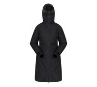 Mountain Warehouse Womens Polar Down Long Length Hybrid Jacket - Black - 14 UK - Black - 100% Polyester