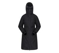 Mountain Warehouse Womens Polar Down Long Length Hybrid Jacket - Black - 16 UK - Black