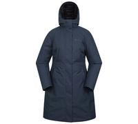 Mountain Warehouse Womens Polar Down Long Length Hybrid Jacket - Blue - 10 UK - Blue