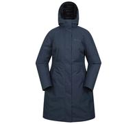 Mountain Warehouse Womens Polar Down Long Length Hybrid Jacket - Blue - 8 UK - Blue - 100% Polyester