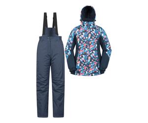 Mountain Warehouse Women's Printed Ski Jacket and Pants Set Ladies Snow Suit