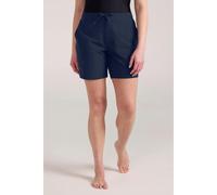 Mountain Warehouse Womens Quick Dry Long Length Boardshorts - Dark Blue - 14 UK - Dark Blue - 90% Polyester/10% Elastane