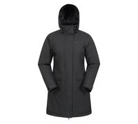 Mountain Warehouse Women's Rain On Waterproof Padded Jacket - Black - 8 UK - Black - 100% Polyester