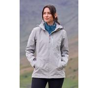 Mountain Warehouse Women's Rainforest II Extreme Waterproof Jacket - Grey - Grey - 12 UK