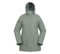 Mountain Warehouse Womens Ranger Water Resistant Padded Parka - Khaki Green - 20 UK - Khaki Green - 100% Polyester