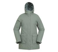 Mountain Warehouse Womens Ranger Water Resistant Padded Parka - Khaki Green - 20 UK - Khaki Green
