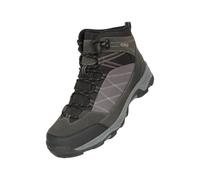 Mountain Warehouse Womens Rapid Suede Waterproof Walking Boots - Jet Black - 5 UK - Jet Black - 60% Suede/20% Mesh/20% EVA