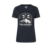 Mountain Warehouse Womens Regional Peak District Graphic Short Sleeve Tee In
