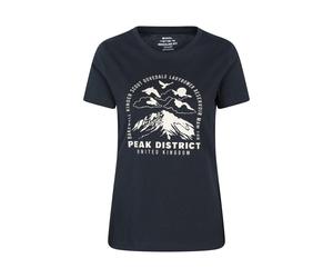 Mountain Warehouse Womens Regional Peak District Graphic Short Sleeve Tee In