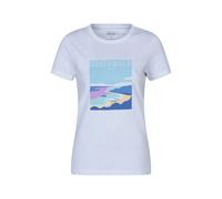 Mountain Warehouse Womens Regional Southwold Graphic Short Sleeve Tee In White -