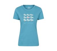 Mountain Warehouse Womens Regional St Ives Graphic Short Sleeve Tee