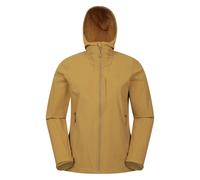 Mountain Warehouse Womens Retreat Packable Soft Shell Jacket - Mustard - Mustard - 14 UK - 100% Mixed