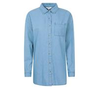 Mountain Warehouse Womens Santiago Oversized Shirt - Pale Blue - Pale Blue - 18 UK