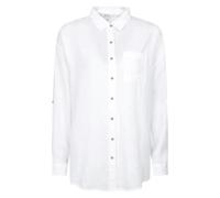 Mountain Warehouse Womens Santiago Oversized Shirt - White - 14 UK - White - 100% Cotton