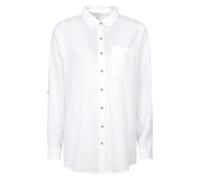 Mountain Warehouse Womens Santiago Oversized Shirt - White - White - 14 UK