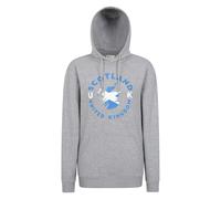 Mountain Warehouse Women's Scottish Flag Overhead Hoodie - Light Grey - Light Grey - XL