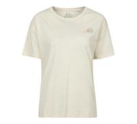 Mountain Warehouse Womens Sea Circle Relaxed Fit T-Shirt - Beige - Beige - 10 UK - 100% Mixed