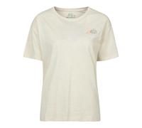 Mountain Warehouse Womens Sea Circle Relaxed Fit T-Shirt - Beige - Beige - 14 UK - 100% Mixed