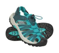 Mountain Warehouse Womens Seaside Drainage Sandals - Teal - Teal - 7 UK - 100% Mixed