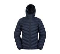 Mountain Warehouse Women's Seasons Padded Jacket - Dark Blue - Dark Blue - 14 UK - 100% Polyamide