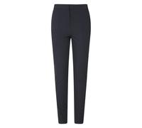 Mountain Warehouse Womens Short Kesugi Stretch Slim Hiking Trousers - Black - 6 UK - Black - 90% Polyamide/10% Elastane