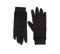 Mountain Warehouse Womens Silk Gloves Black One Size