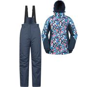Mountain Warehouse Womens Ski Jacket & Pants Set - Teal - Teal - Size: 20