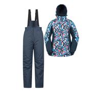 Mountain Warehouse Womens Ski Jacket & Trousers Set - Teal - 20 UK - Teal - 100% Polyester