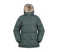 Mountain Warehouse Womens Snow Borg Lined Padded Jacket - Khaki Green - 20 UK - Khaki Green - 100% Mixed