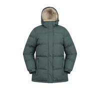 Mountain Warehouse Womens Snow Borg Lined Padded Jacket - Khaki Green - 20 UK - Khaki Green