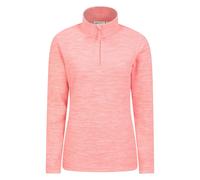Mountain Warehouse Women's Snowdon Melange Fleece Top - Coral - 18 UK - Coral - 100% Polyester