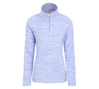 Mountain Warehouse Women's Snowdon Melange Fleece Top - Lilac - 22 UK - Lilac - 100% Polyester