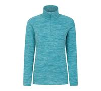 Mountain Warehouse Women's Snowdon Melange Fleece Top - Teal - Teal - 16 UK