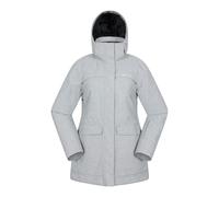 Mountain Warehouse Womens Snowdrift Waterproof Ski Jacket - Light Grey - Light Grey - 16 UK