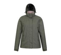 Mountain Warehouse Womens Storm 3 in 1 Waterproof Jacket - Green - 10 UK - Green - 100% Polyester
