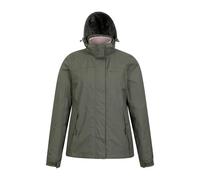 Mountain Warehouse Womens Storm 3 in 1 Waterproof Jacket - Green - 10 UK - Green