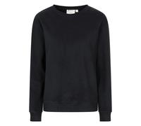 Mountain Warehouse Women's Strath Melange Supersoft Sweatshirt - Black - 12 UK - Black - 90% Polyester/10% Elastane