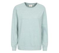 Mountain Warehouse Women's Strath Melange Supersoft Sweatshirt - Pale Green - Pale Green - 16 UK