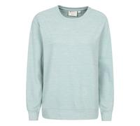 Mountain Warehouse Women's Strath Melange Supersoft Sweatshirt - Pale Green - Pale Green - 8 UK