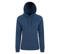 Mountain Warehouse Womens Strath Soft Touch Hoodie - Navy - 12 UK - Navy