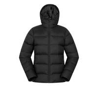Mountain Warehouse Womens Stratus Packaway Jacket - Black - 14 UK - Black - 100% Polyamide