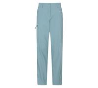 Mountain Warehouse Womens Stretch Hiking Trousers - Blue - 12 UK - Blue - 95% Nylon/5% Elastane