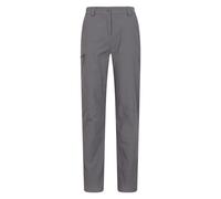 Mountain Warehouse Womens Stretch Hiking Trousers - Charcoal - 16 UK - Charcoal - 95% Nylon/5% Elastane