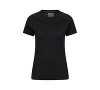 Mountain Warehouse Womens Summit Merino Wool Thermal Top - Black - Black - 14 UK